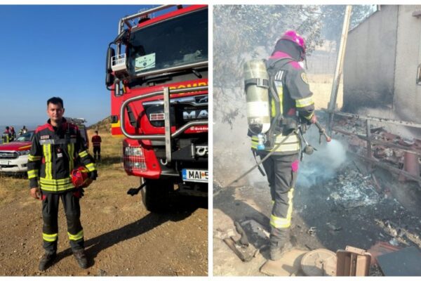 Cine este pompierul clujean aflat în misiune internațională pentru stingerea incendiilor din Grecia?
