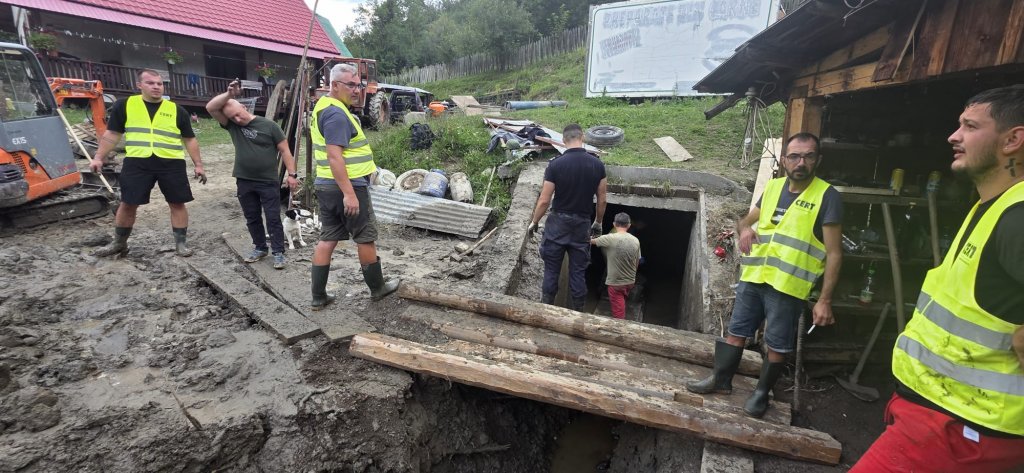 CERT Transilvania - mobilizare pentru Bucovina