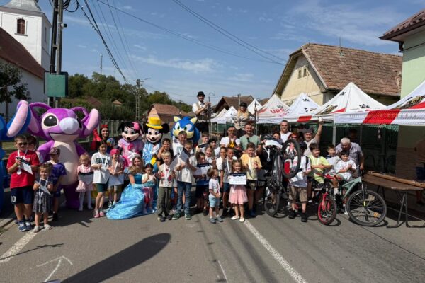 Bucurie și multă voie bună la Zilele Luna de Sus! Copiii au avut o zi plină de distracție