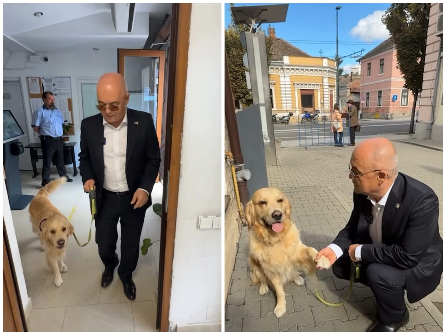 Emil Boc - un politician care iubește animalele