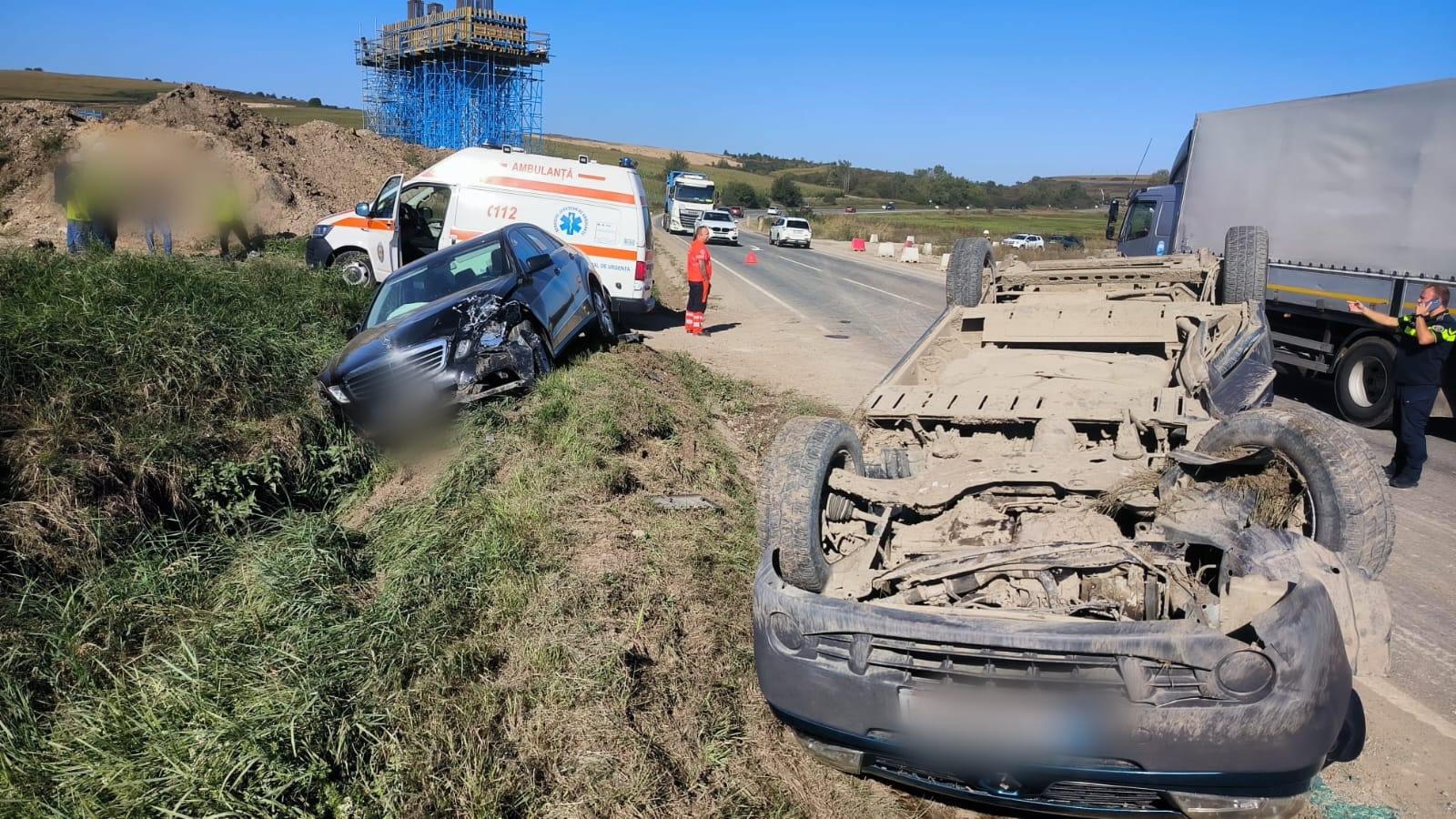ACCIDENT GRAV la Mihăilești