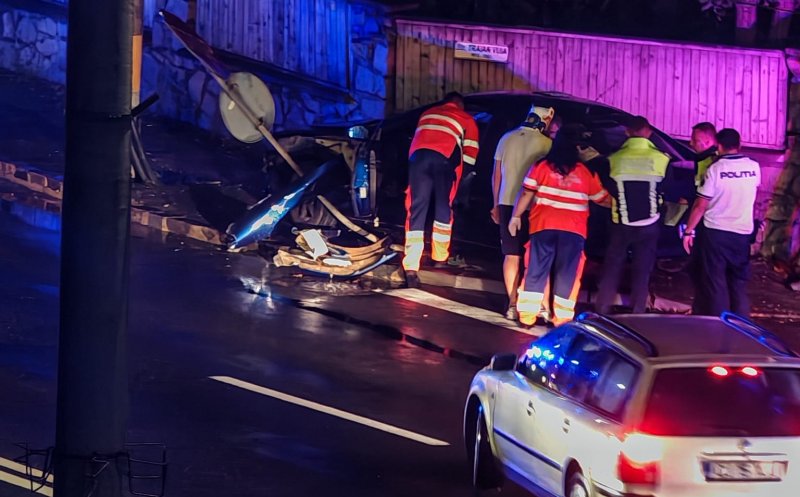 ACCIDENT GRAV lângă podul IRA