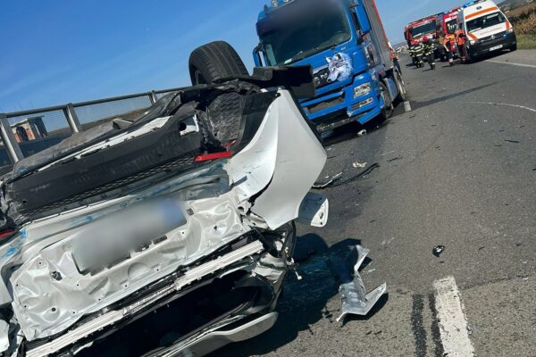 Accident între Apahida și Jucu – o persoană transportată la spital