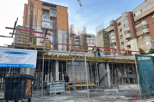 Milionarul Dorel Goia construiește un bloc pe o parcelă minusculă din Cluj, într-o zonă deja sufocată de blocuri