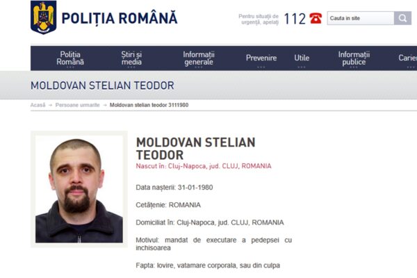 Operațiune de succes a Poliției Cluj. Bătăușul de femei, prins și încarcerat la Gherla