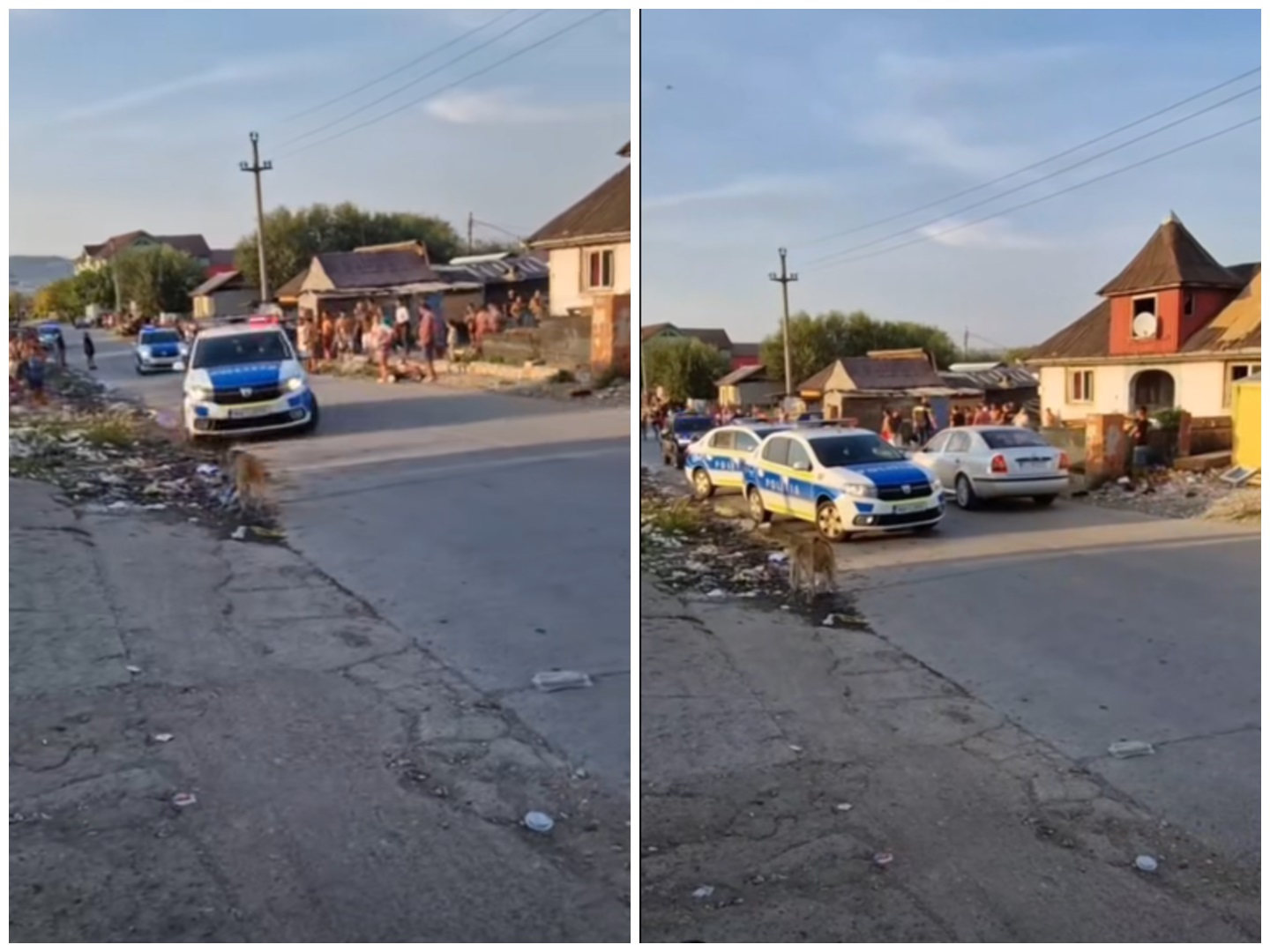 Cum descinde poliția în ghetoul Clujului