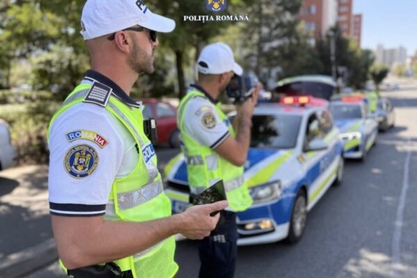 Polițiștii clujeni au ieșit la o amplă razie în traficul din Cluj: Peste 90 de amenzi aplicate într-o dimineață