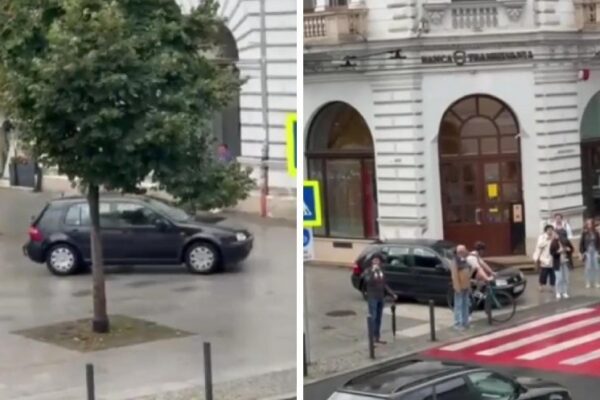 Ce sancțiune a primit șoferul de Alba care a pus în pericol pietonii la Cluj-Napoca