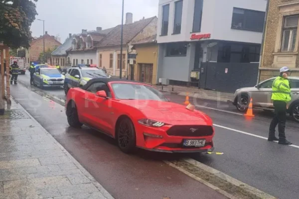 EXCLUSIV Cine este șmecherul cu Mustang care aproape a omorât un copil în centrul Clujului