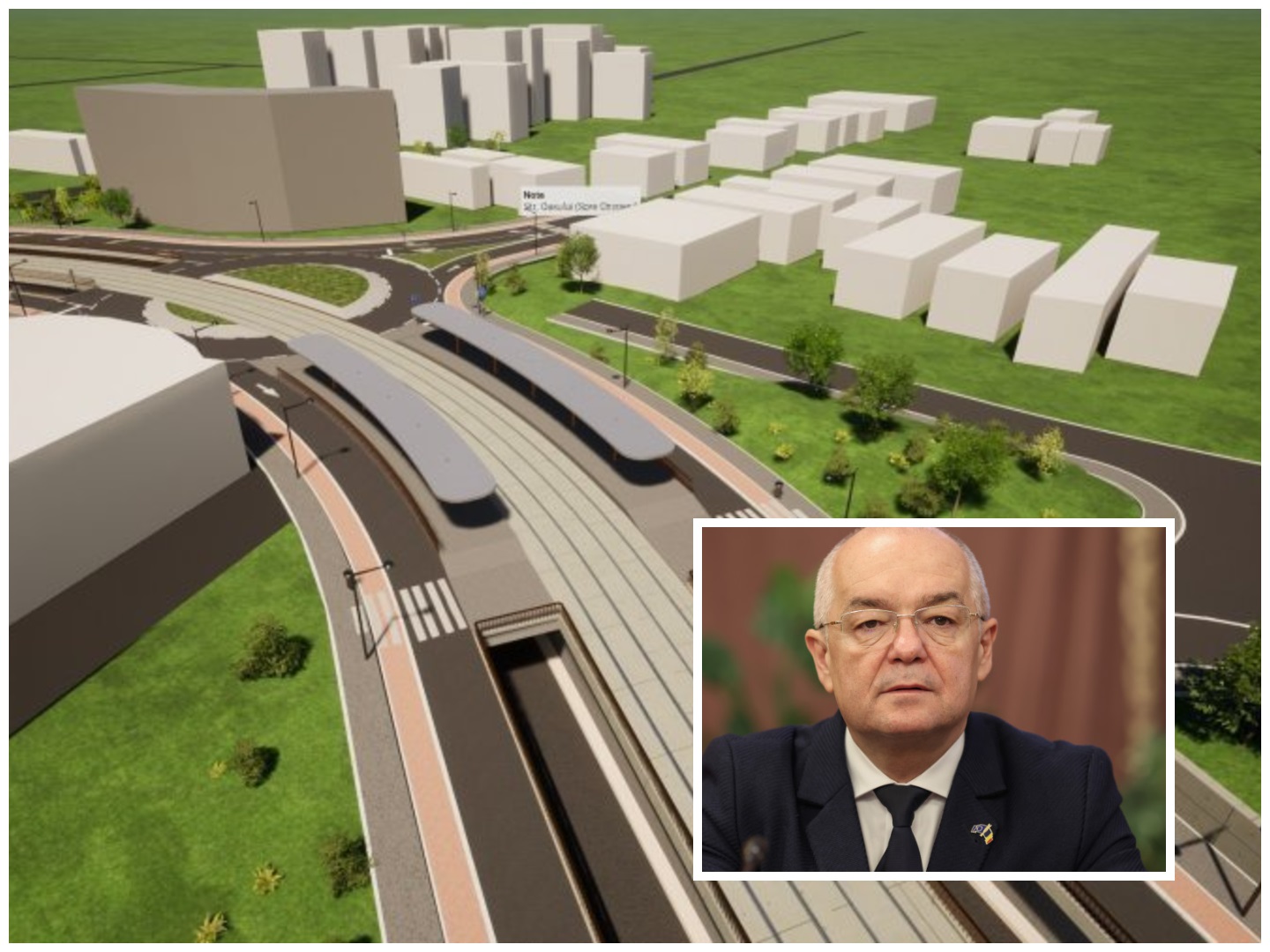 „Primarul proiectelor mici”, Emil Boc, anunță triumfător pregătirea pentru Pasajul Oașului-Muncii. „Se așteaptă autorizația de construcție”