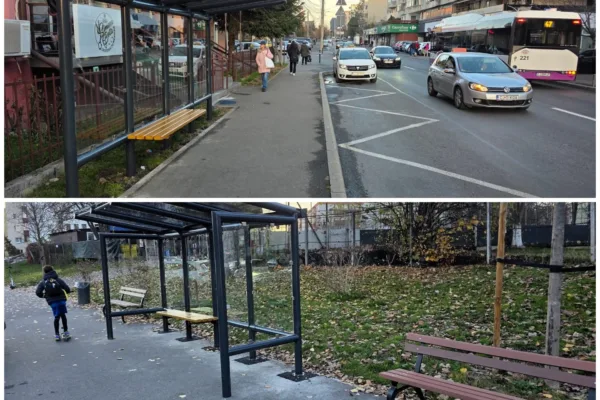 Clujul se modernizează stație cu stație: aproape 200 de copertine noi schimbă fața transportului public