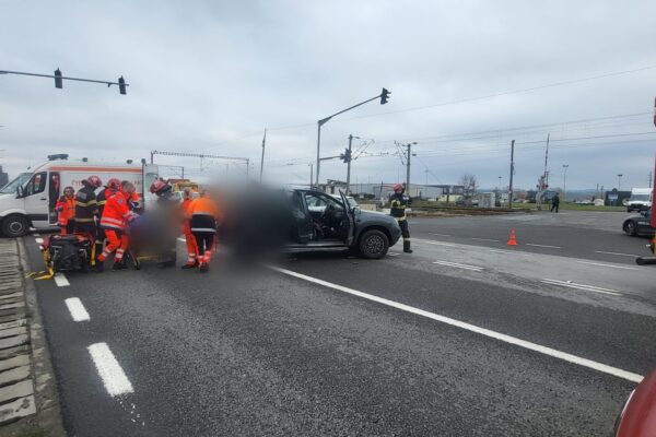 Accident la Jucu de Mijloc! Trafic blocat pe DN 1C între Gherla și Cluj-Napoca