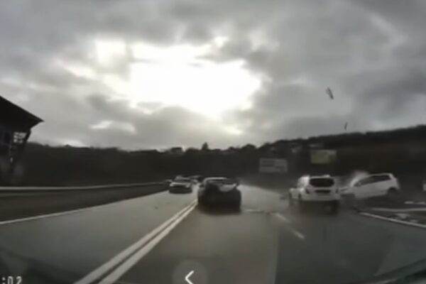 Avem filmarea cu accidentul mortal de pe Calea Turzii! Un bărbat de 44 ani și-a pierdut viața