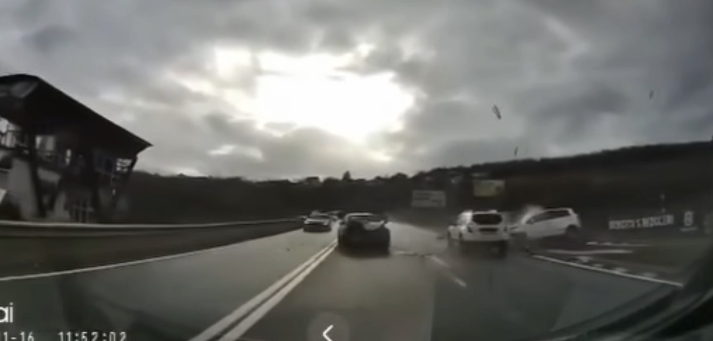 Avem filmarea cu accidentul mortal de pe Calea Turzii