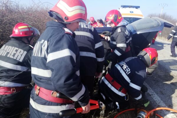 Accident grav la Mărtinești, Cluj, pe DN 1. Un bărbat a murit
