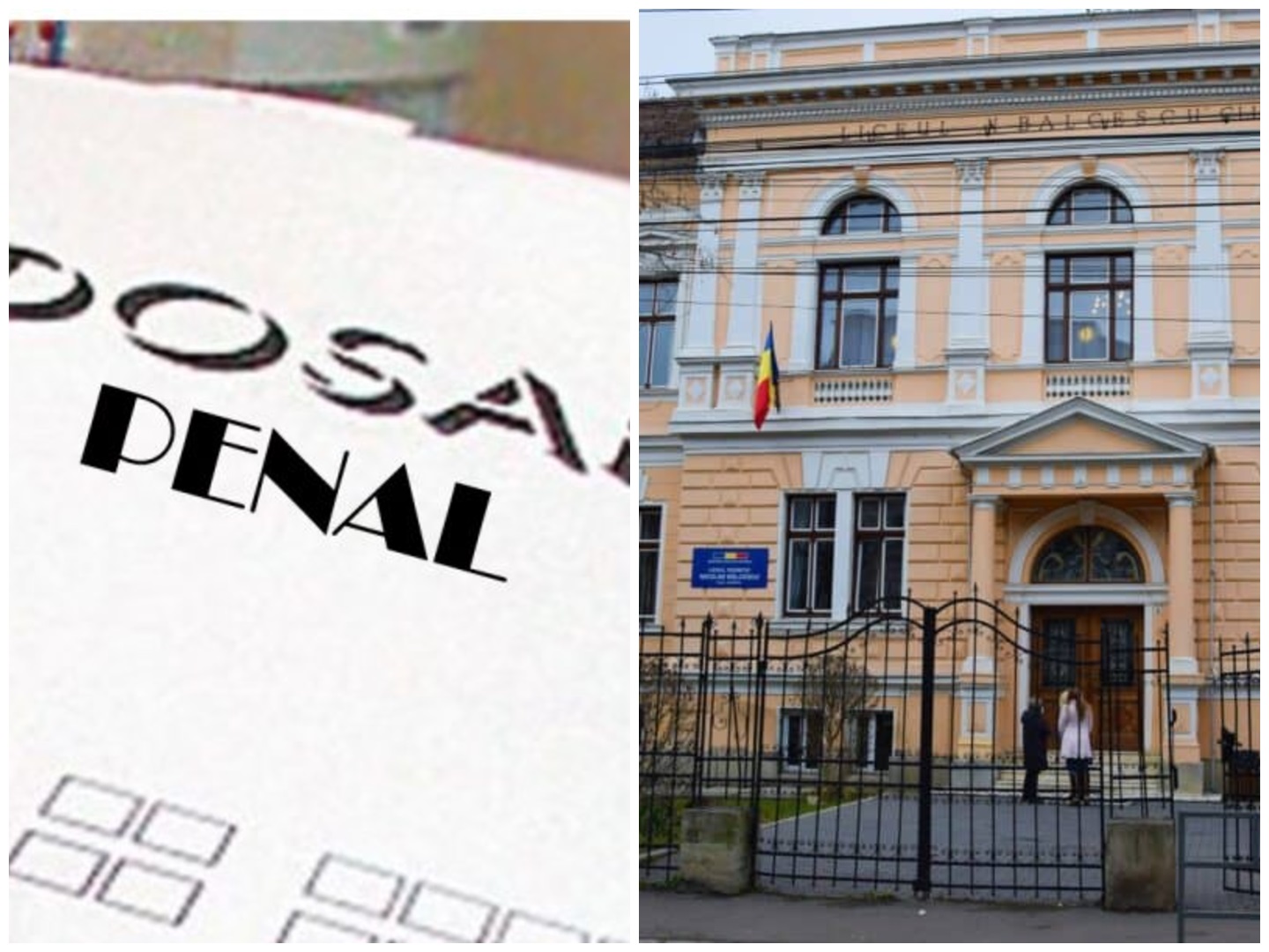 Anchetă la Liceul Bălcescu