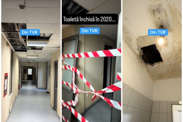Aici sunt banii dumneavoastră: Imagini revoltătoare din sediul TVR care arată ca un ghetou