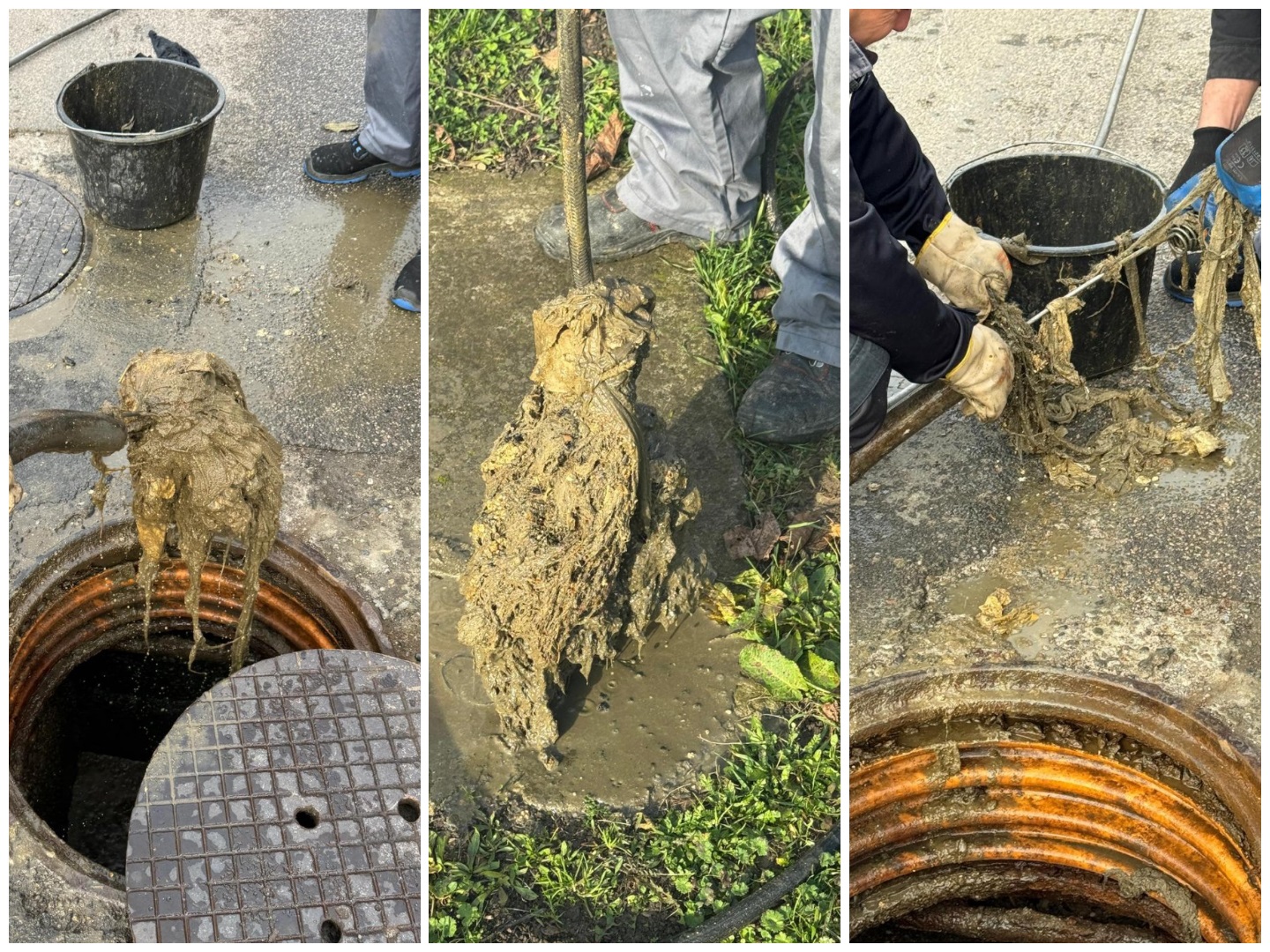 Ce se mai găsește în canalizarea orașului