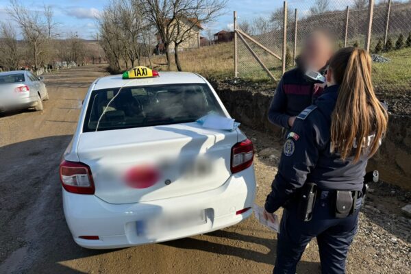 Razia care a zguduit Dejul: Taximetriști amendați, transporturi ilegale depistate și șoferi scoși din trafic
