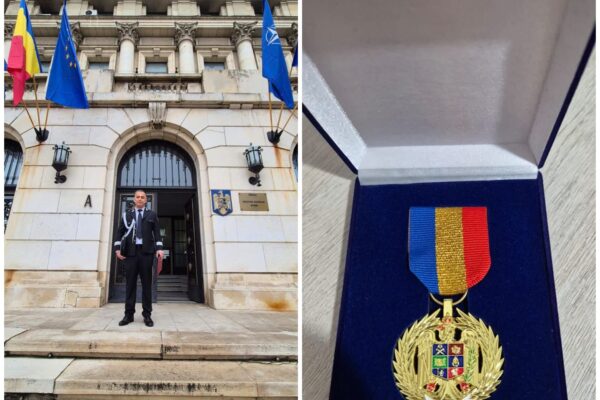 Nu toți eroii au mantie. Cine este polițistul din Cluj decorat cu medalia „Emblemă de onoare”, cea mai înaltă distincție a MAI?