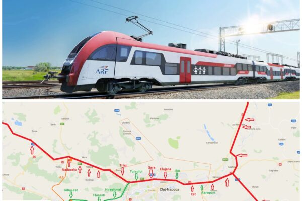 O singură firmă s-a înscris la licitația de sute de milioane de lei pentru proiectul Trenului Metropolitan al Clujului