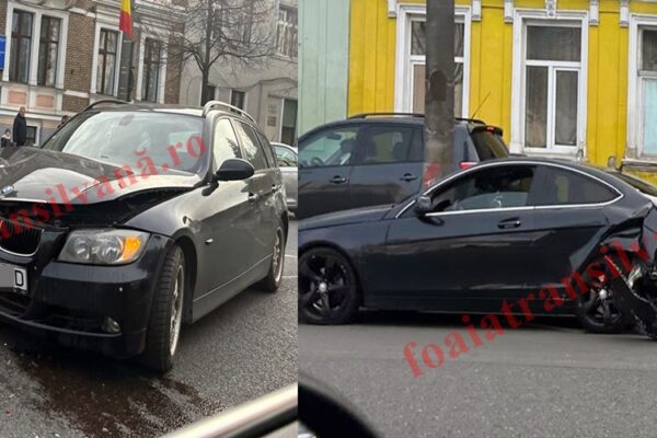 Accident grav pe strada Dorobanților, din Cluj Napoca. Două mașini s-au făcut praf