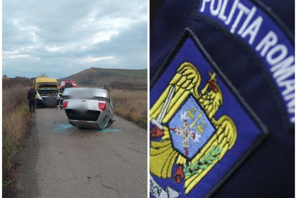 Cum s-a produs accidentul dintre un microbuz și o mașină lângă Frata?