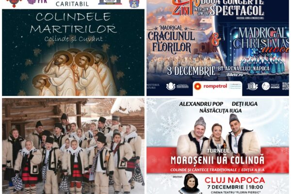 Clujenii întreabă, Foaia Transilvană răspunde! Unde puteți asculta concerte de colinde la Cluj-Napoca