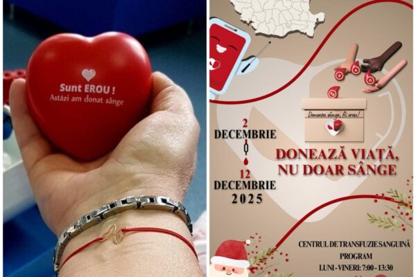 Clujenii așteptați să doneze sânge pentru a salva vieți, în campania „Donează sânge, fii erou!”