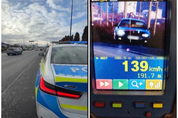 Nici nu și-a luat bine permisul de conducere că a și rămas fără el după ce a fost prins gonind cu o viteză uriașă pe un drum din Cluj