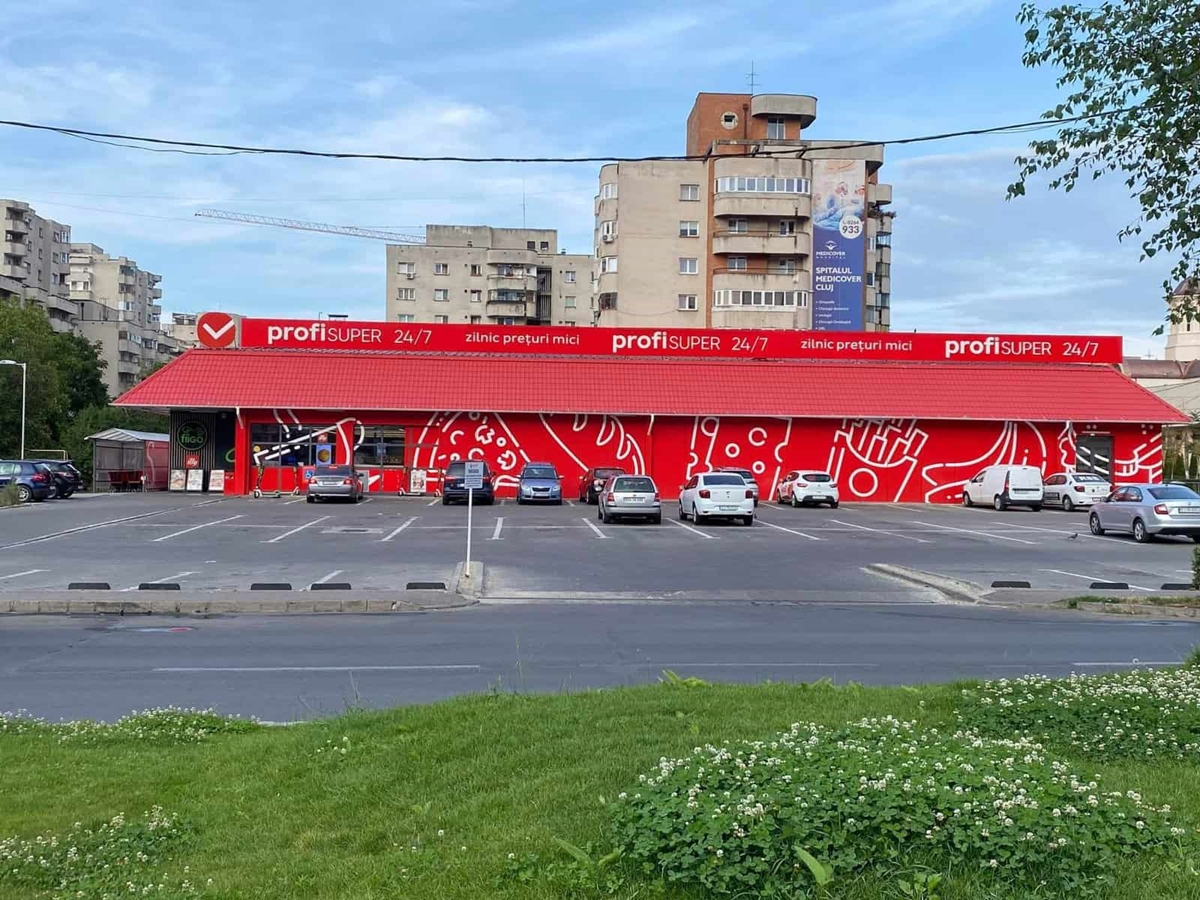 Au golit aproape un magazin Profi.