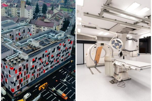 Bistrița dă lecții Clujului! Primul spital realizat din PNRR a fost inaugurat în Transilvania. Radu Moldovan îi dă clasă scriitorului Alin Tișe la capitolul administrație